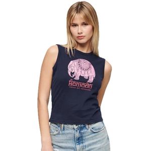Superdry - Hathi Slim - Mouwloos T-shirt