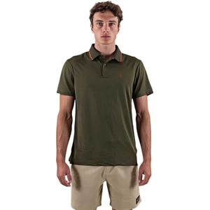 The Mountain Studio Tech Korte Mouw Poloshirt