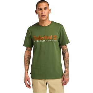 Timberland Established 1973 Embroidery Logo T-shirt Met Korte Mouwen