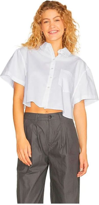 Jack & Jones - Molly Relaxed Oxford - Overhemd - Korte Mouwen