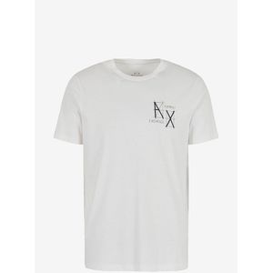 Armani Exchange 3dzthq_zjbyz Short Sleeve T-shirt Wit XL Man