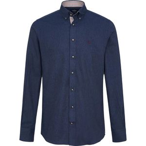 Hackett Melange Flannel Multi Overhemd Met Lange Mouwen