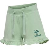 Hummel - Talya Ruffle Shorts - Silt Green - Kinder Shorts