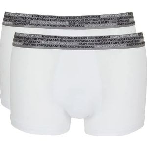 Emporio Armani - All Over Logo Elastic Trunk - Boxershorts - 2 Eenheden