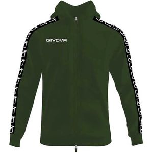 Givova - Banda Line - Sweatshirt Met Rits - Terry Katoen