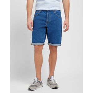 Lee 5 Pocket Denim Shorts Blauw 40 Man