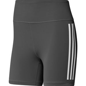 Adidas Dailyrun 3 Stripes 5´´ Short Leggings Zwart L Vrouw