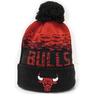New Era Nba Sport Chicago Bulls Beanie Zwart  Man