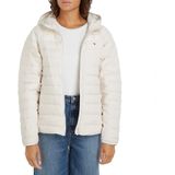 Tommy Hilfiger - Sporty LW Donsjas - Winterjas - Met Capuchon - Gewatteerde Stiksels