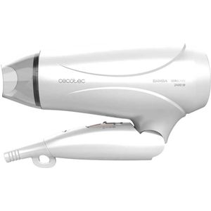 Cecotec - Sèche-Cheveux Travelwhite - 2400 W - Compact - Pliable - Pro Ionizer