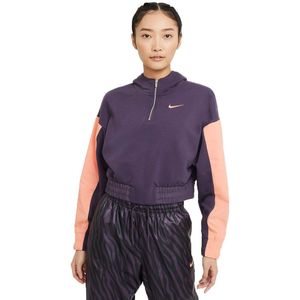 Nike Sportswear Icon Clash Mix Hoodie Paars XL Vrouw