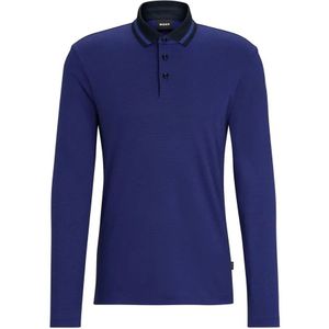 Boss Pleins 23 10254061 Lange Mouw Poloshirt