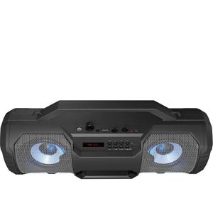 Platinet - Boombox Classic - Bluetooth-luidspreker - Zwart - Kunststof