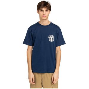 Element Great Outdoor Short Sleeve T-shirt Blauw M Man