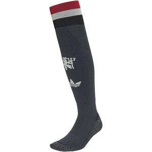 adidas Manchester United - Sportsokken - Rood/Zwart - 83% Gerecycled Polyester