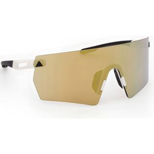 Adidas Sport Sp0098 Sunglasses Wit Brown Mirror Man