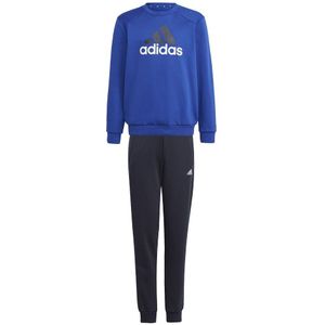 Adidas Essentials Big Logo Fleece Jogger Tracksuit Blauw 11-12 Years