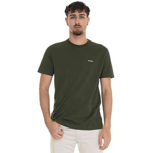 Boss - 10256064 - T-shirt - Zwart - Katoen
