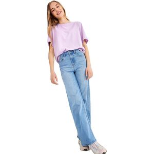Name It Teces High Waist Wide Jeans Blauw 14 Years