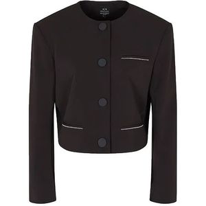 AIX Armani Exchange - XW000656AF16145UC001 - Blazer - Zwart - Polyester