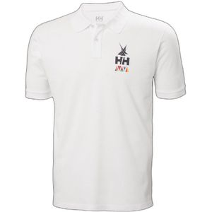 Helly Hansen Koster Short Sleeve Polo Wit S Man