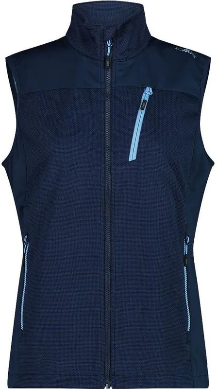 CMP - Damesgilet - Softshell - Uniek Jacquard Ontwerp - Clima Protect