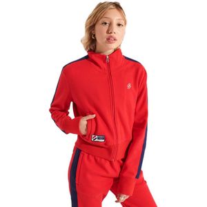 Superdry Code Track Full Zip Sweatshirt Rood XL Vrouw