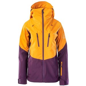 Elbrus Sorena Detachable Jacket Geel,Paars S Vrouw