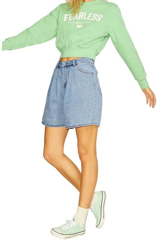 JJXX - Alexa AKM11 - Dames Denim Shorts - Wijd