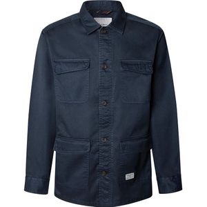 Pepe Jeans - PM3090822 Channon - Overhemd - Marineblauw - Katoen - Lange Mouwen