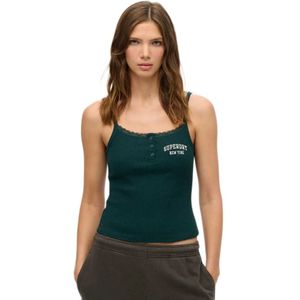 Superdry - Athletic - Mouwloos T-shirt - Dierenprint