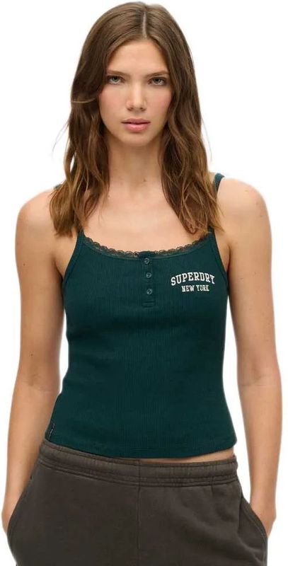 Superdry - Athletic - Mouwloos T-shirt - Dierenprint