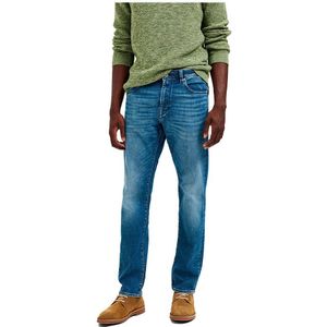Selected Scott Straight Fit Jeans Blauw 31 / 32 Man