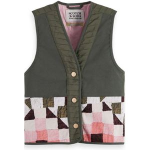 Scotch & Soda Patchwork Trui