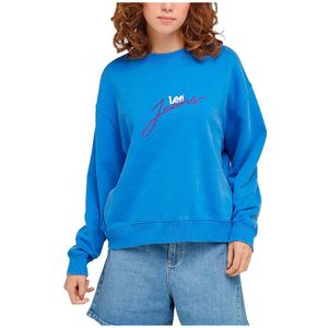 Lee Acid Sweatshirt Blauw M Vrouw