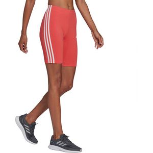 Adidas 3 Stripes Bk Short Leggings Oranje XS Vrouw