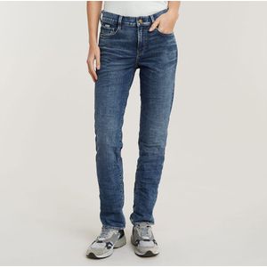 G-star Strace Straight Fit Jeans Blauw 28 / 28 Vrouw