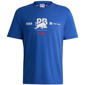 Hugo Dricciardo02 Rb24 10262283 Short Sleeve T-shirt Blauw XS Man