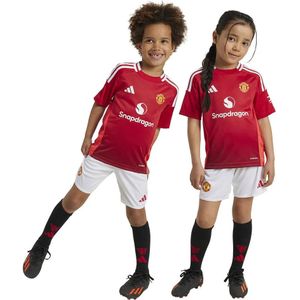 adidas Performance - MUFC H Mini - Voetbalkleding - Rood/Wit - adidas Performance