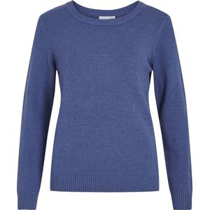 Vila Ril O Neck Sweater Blauw XL Vrouw