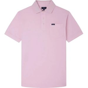 FaÇonnable Pima Pocket Korte Mouw Poloshirt