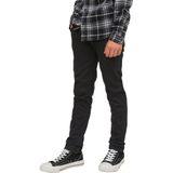 JACK & JONES JUNIOR Low Waist Slim Fit Jeans JJIGLENN JJORIGINAL Black Denim