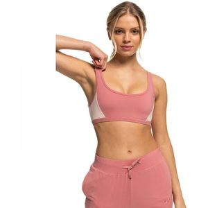 Roxy Heart Into It Colorblock Sportbeha Met Lage Impact