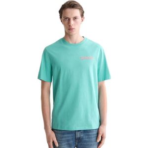 Scotch & Soda Regular Fit Front And Back Artwork T-shirt Met Korte Mouwen