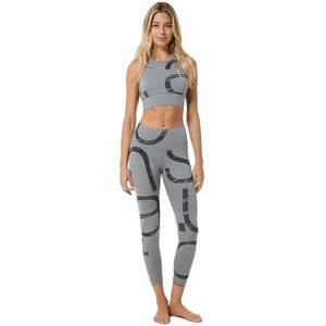 Super.natural - Capital Logo - Leggings - Zwart - Merino Wol Super Stretch