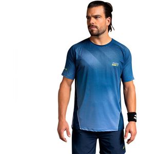 Bikkoa Dots Lab Short Sleeve T-shirt Blauw XL Man