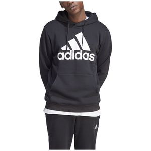 Adidas Essentials Fleece Big Logo Hoodie Zwart XS / Regular Man