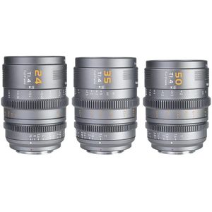 Sirui Optical Kit Visionprime Ff 24-30-50 Mm 1.4 Sony E-mount Cameralens