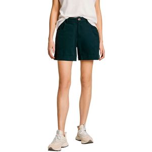 Pepe Jeans - JO - Katoenen Damesshort - Hoge Taille - Wijde Pijp