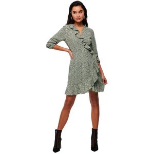 Only Carly Short Dress Groen 34 Vrouw